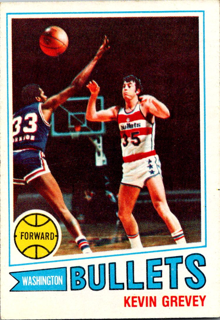 1977-78 Topps #23 Kevin Grevey White Backs