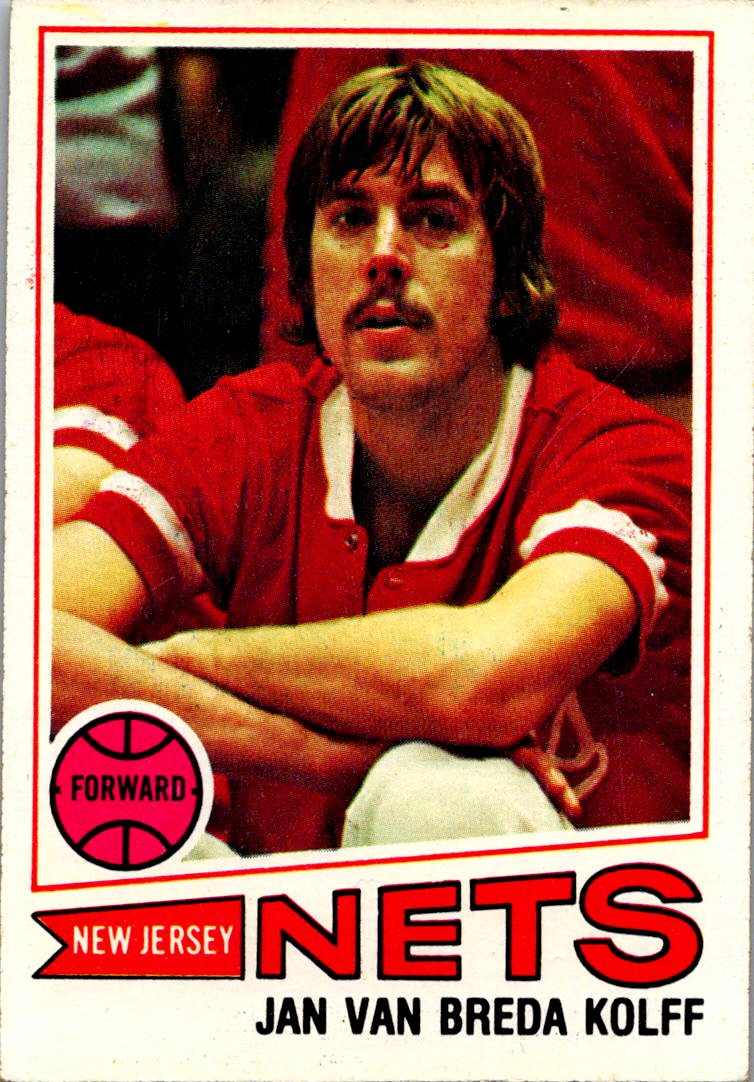 1977-78 Topps #109 Jan van Breda Kolff