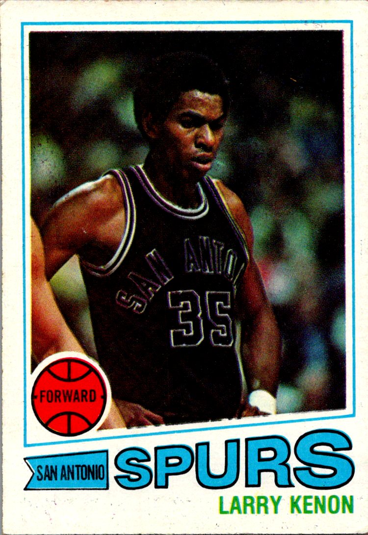 1977-78 Topps #28 Larry Kenon White Backs