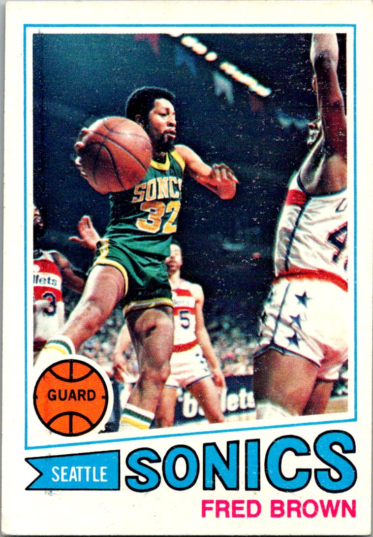 1977-78 Topps #30 Fred Brown