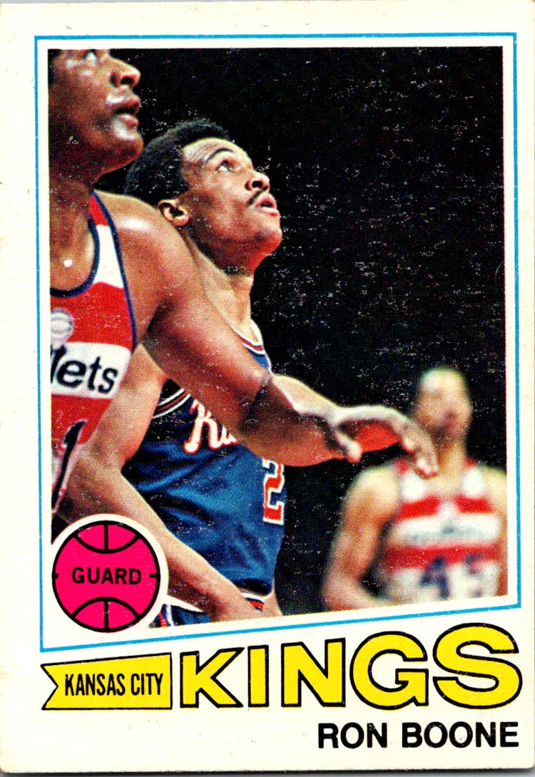 1977-78 Topps #119 Ron Boone White Backs