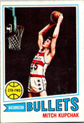 1977-78 Topps #128 Mitch Kupchak White Backs
