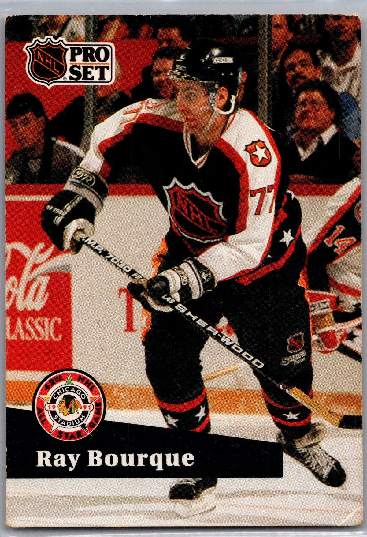 1991-92 Pro Set French #296 Ray Bourque