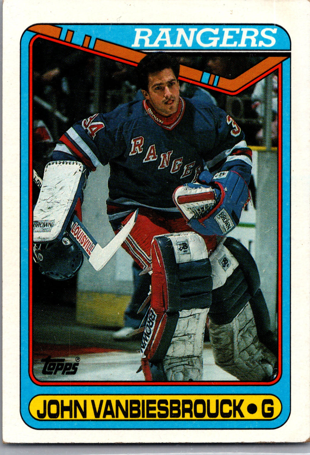 1990-91 Topps #75 John Vanbiesbrouck