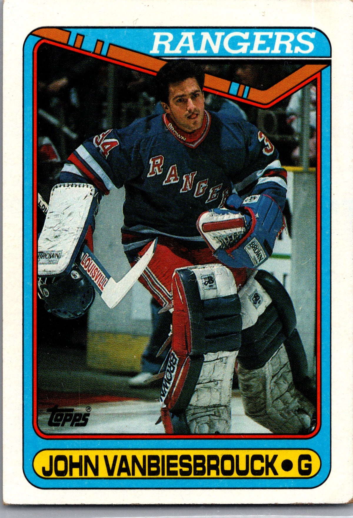 1990-91 Topps #75 John Vanbiesbrouck