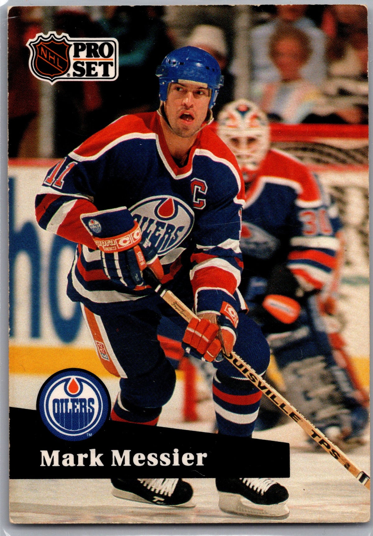 1991-92 Pro Set French #74 Mark Messier