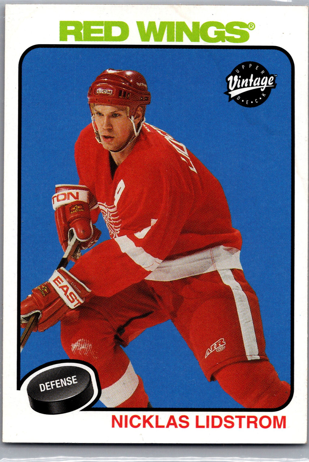 2001-02 Upper Deck Vintage #93 Nicklas Lidstrom