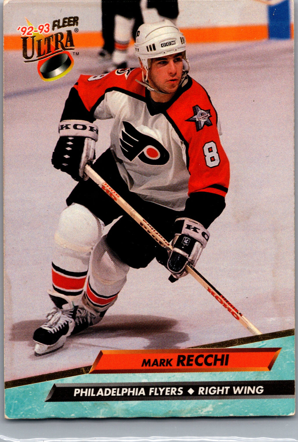 1992-93 Ultra #158 Mark Recchi