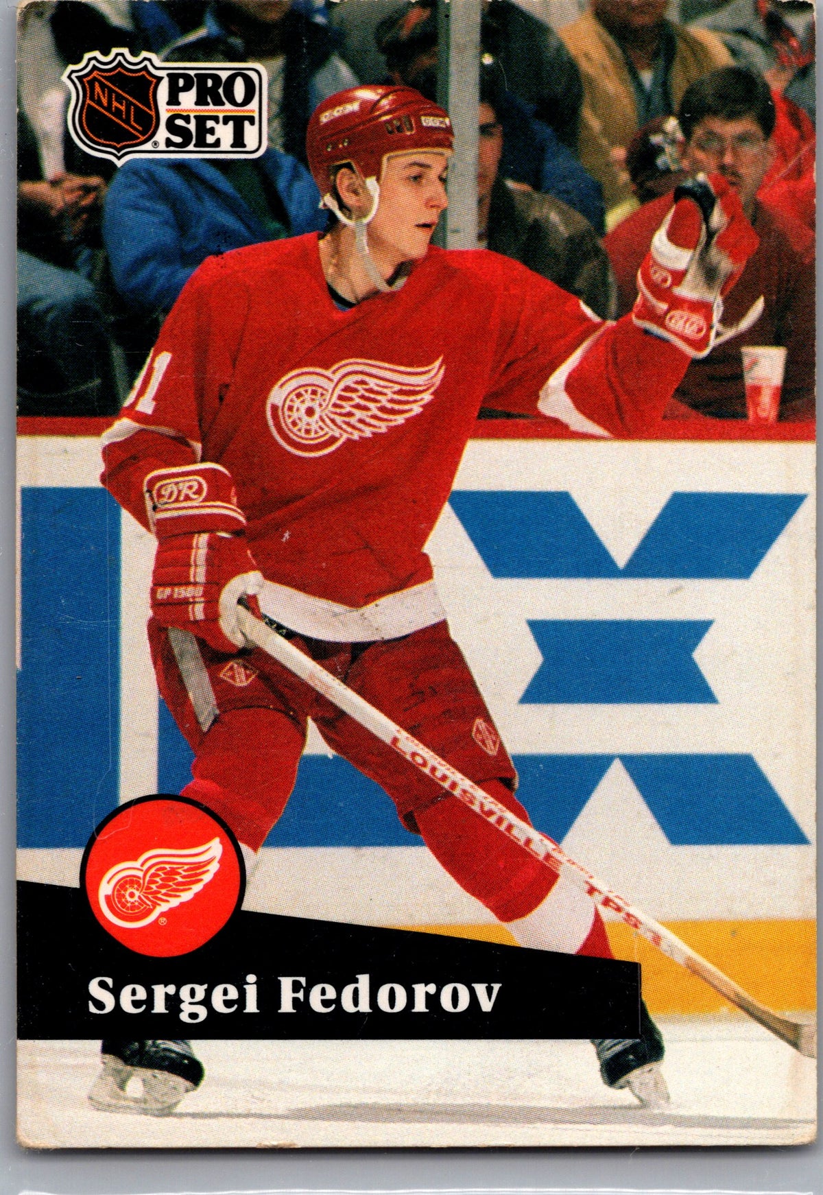 1991-92 Pro Set #53 Sergei Fedorov