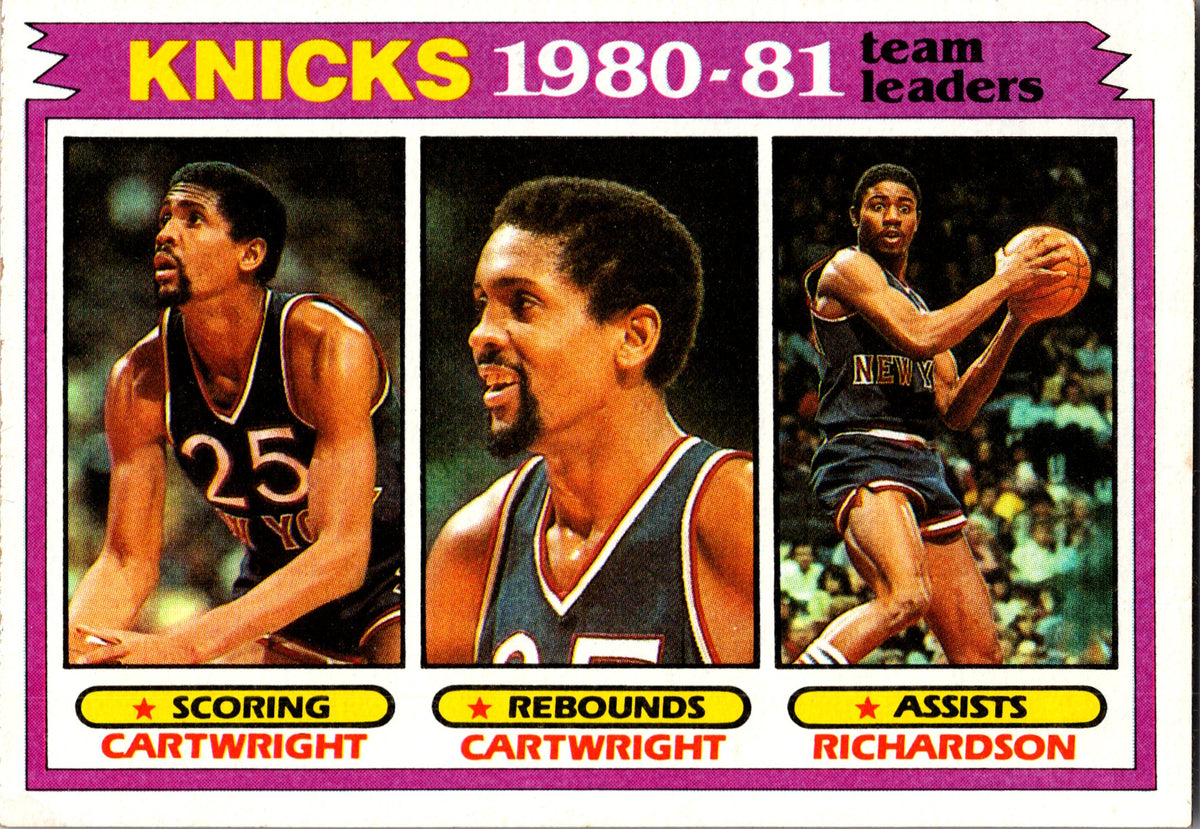 1981-82 Topps #58 Bill Cartwright / Micheal Ray Richardson