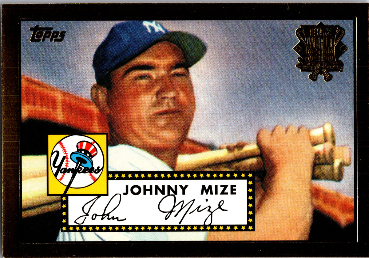 1952 Topps #129 Johnny Mize Gold