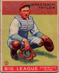 1933 Goudey (R319) #152 James “Zack” Taylor