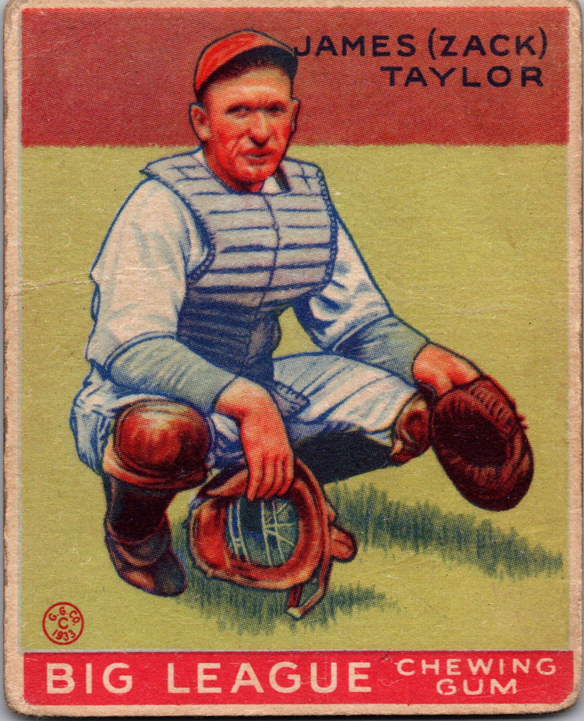 1933 Goudey (R319) #152 James “Zack” Taylor