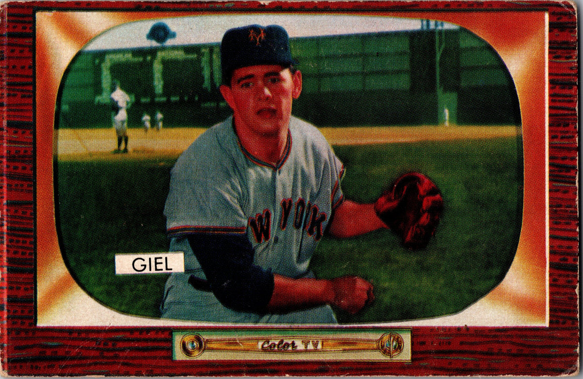 1955 Bowman #125 Paul Giel