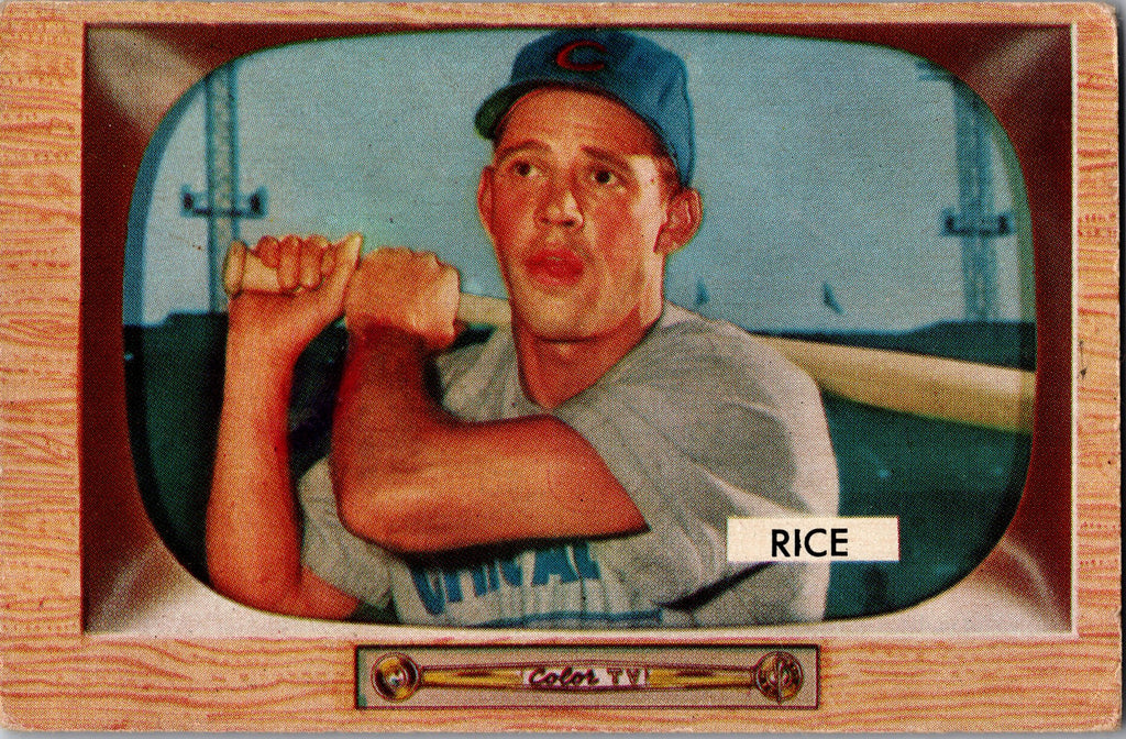 1955 Bowman #52 Hal Rice