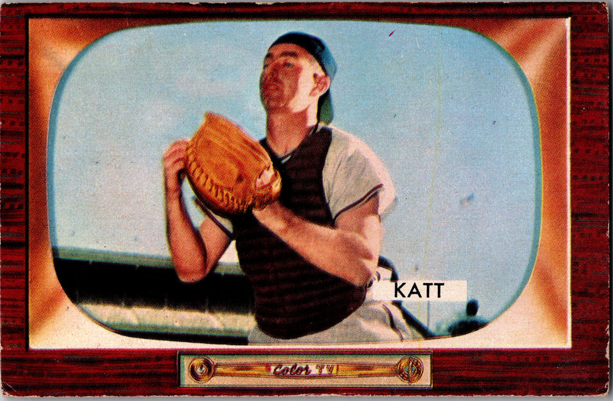 1955 Bowman #183 Ray Katt