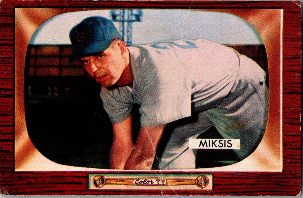 1955 Bowman #181 Eddie Miksis