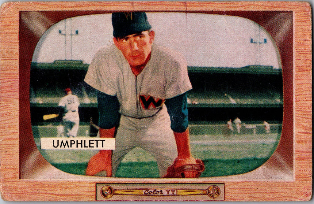 1955 Bowman #45 Tom Umphlett