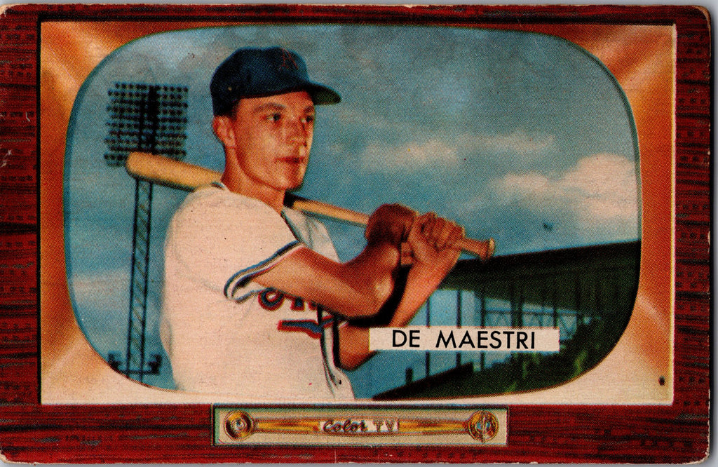 1955 Bowman #176 Joe DeMaestri