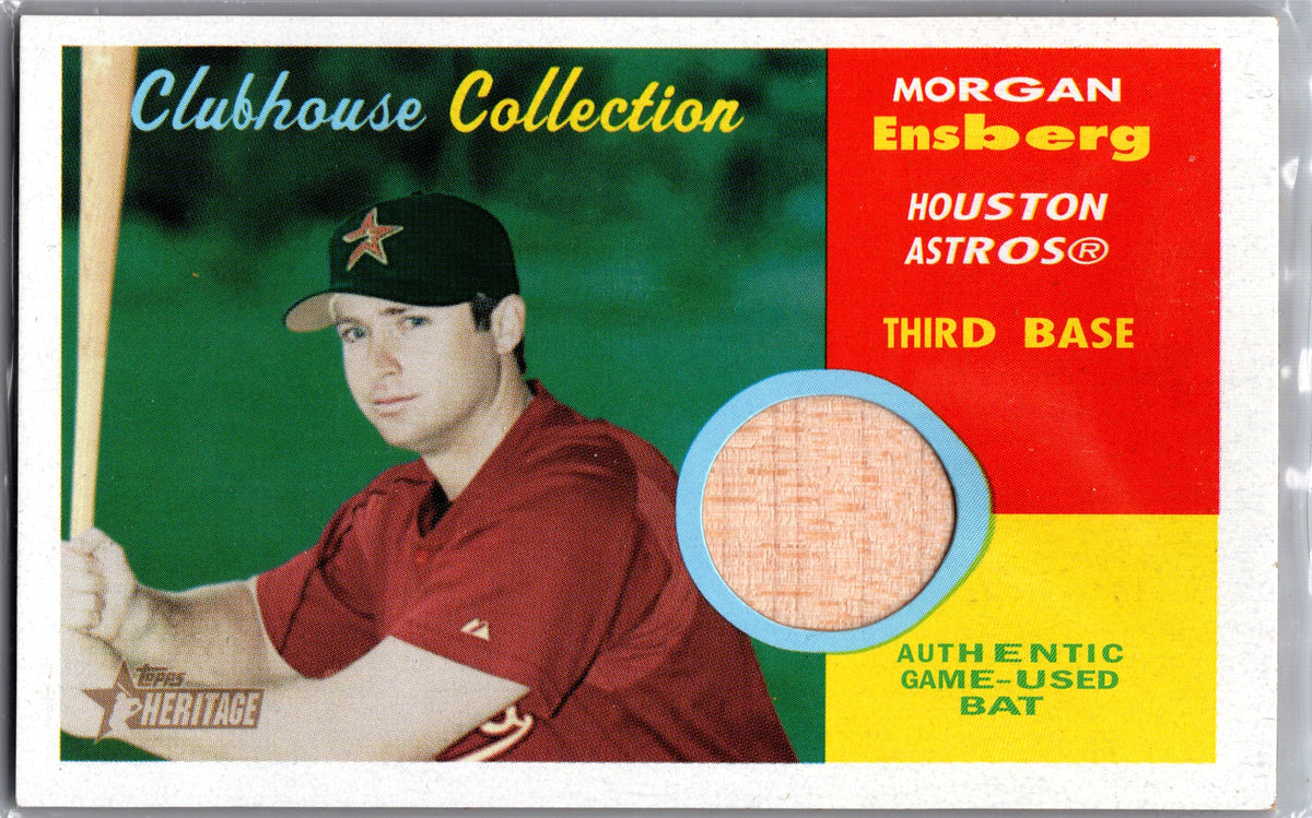 2006 Topps Heritage #CC-ME Morgan Ensberg Clubhouse Collection Relics