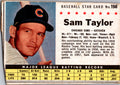 1961 Post Cereal (F278-33) #198 Sammy Taylor : Box Version