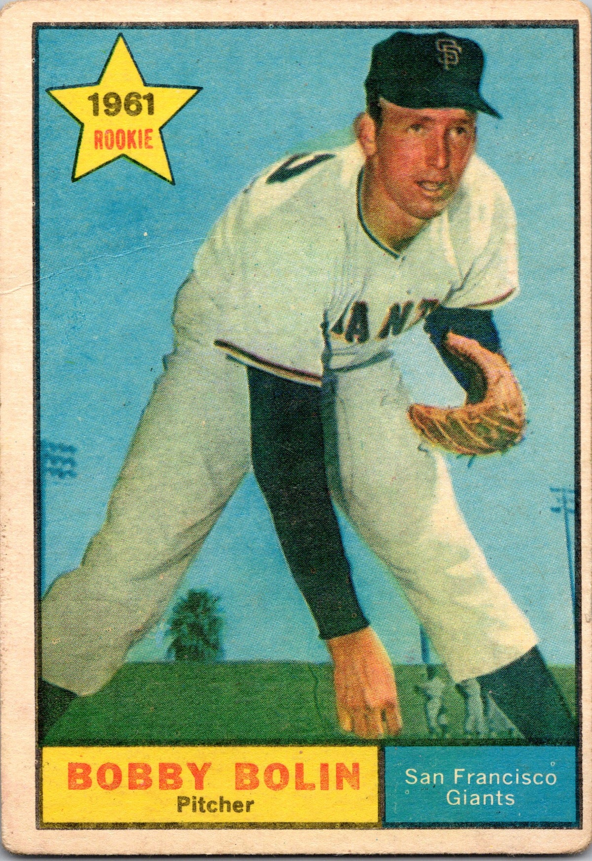 1961 Topps #449 Bobby Bolin