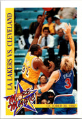 1992-93 Hoops #MM3 Magic Johnson More Magic