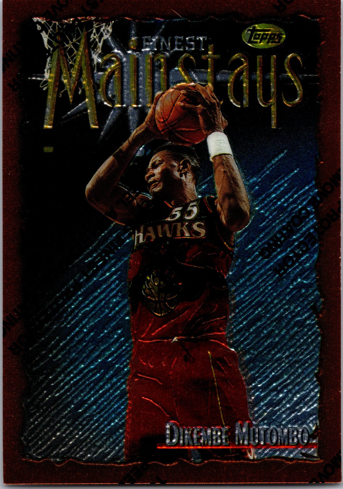 1996-97 Finest #196 Dikembe Mutombo Refractors