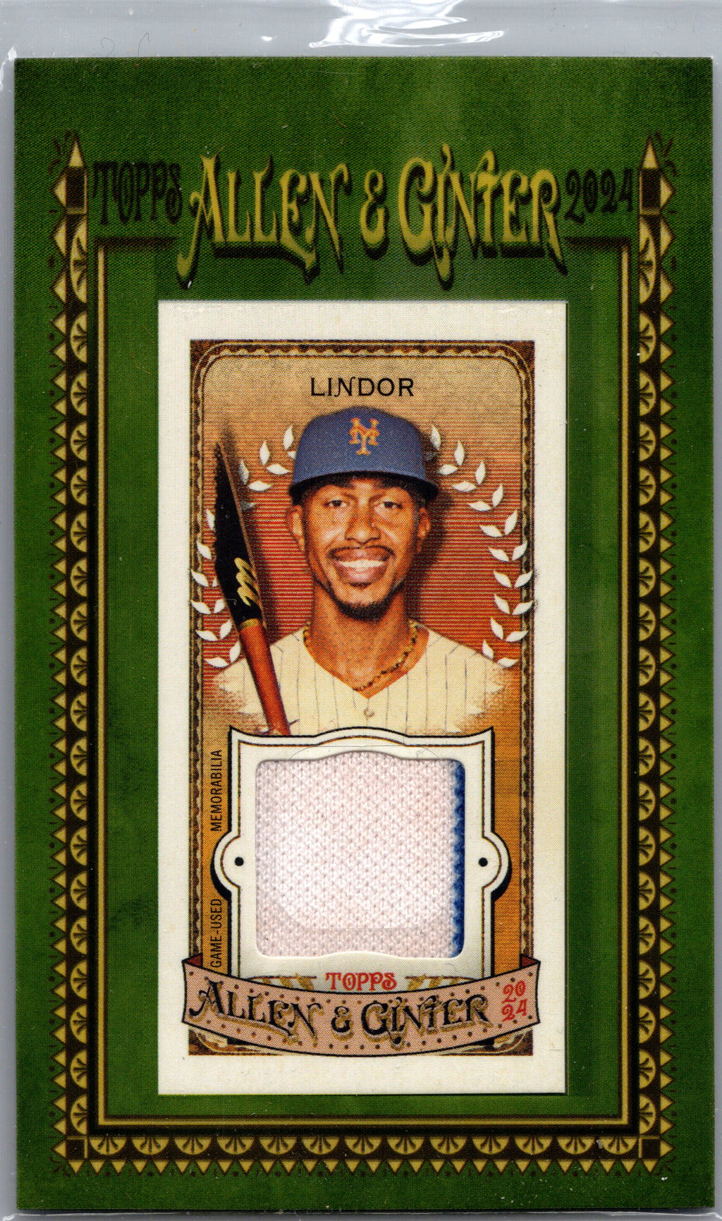 2024 Topps Allen & Ginter #MFR-BBL Bert Blyleven Framed Mini Relics