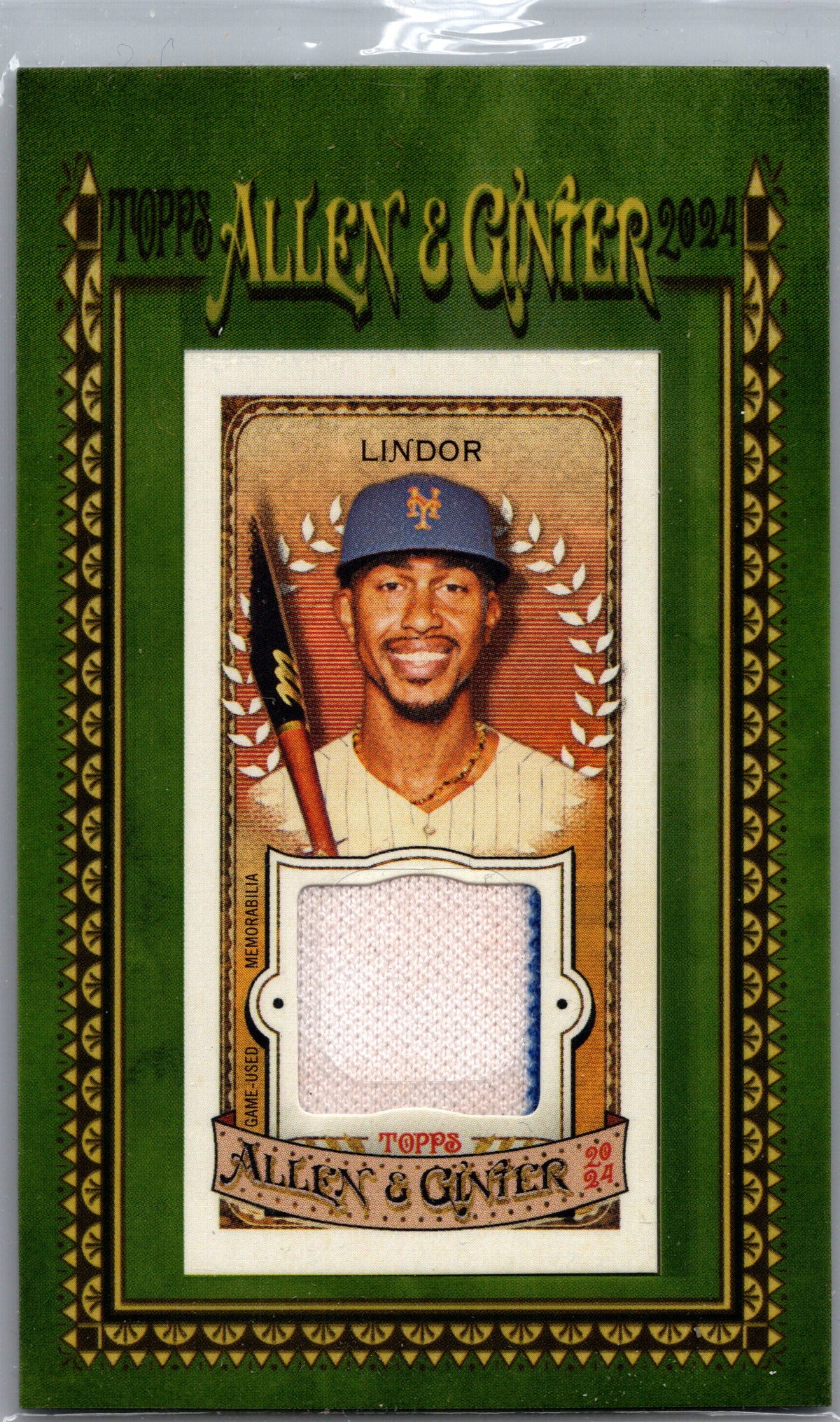 2024 Topps Allen & Ginter #MFR-BBL Bert Blyleven Framed Mini Relics
