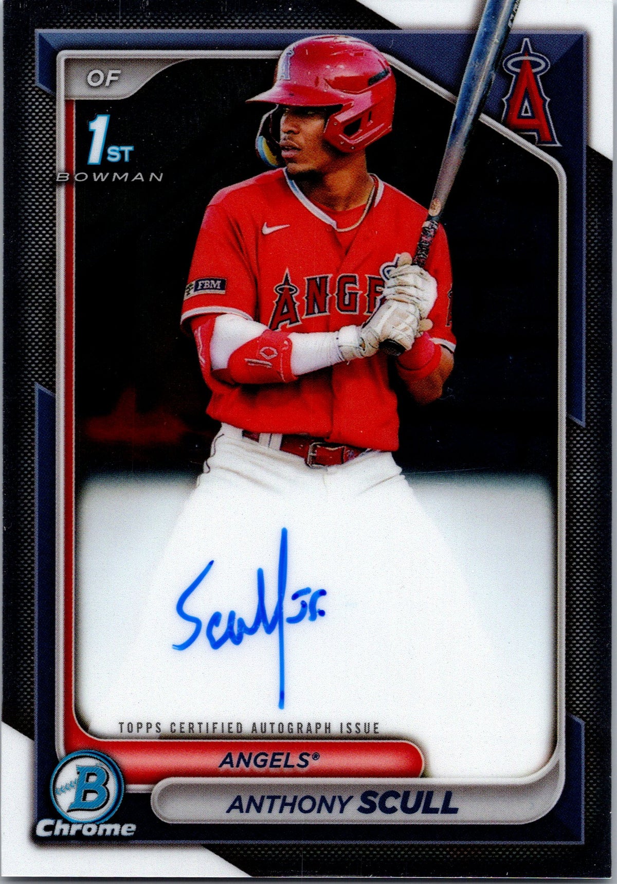 2024 Bowman #CPA-AS Anthony Scull Chrome Prospect Autographs
