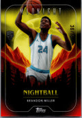 2023-24 NB22 Brandon Miller Topps Midnight #75