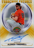 2024 Panini Prospect #FFS-AT Alonzo Tredwell Futures Signatures Gold #/10