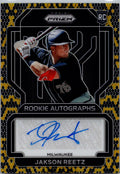2022 #RA-RE Jakson Reetz Rookie Auto Red Donut Circles Prizm #/35