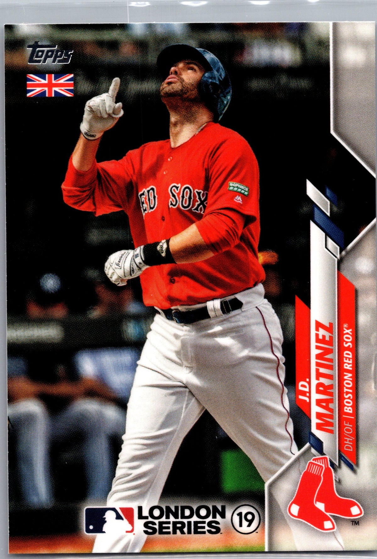 2020 Topps UK Edition #67 J.D. Martinez
