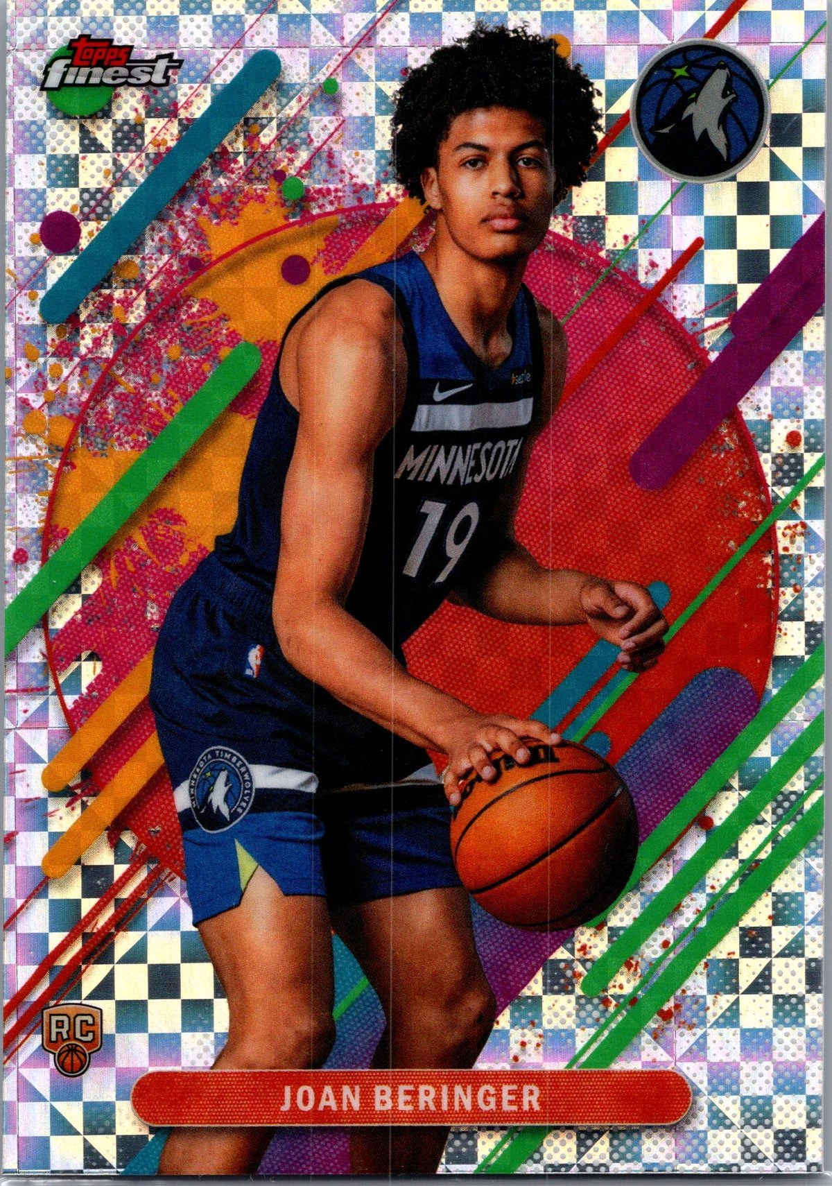 2025-26  #217 Joan Beringer Topps Finest