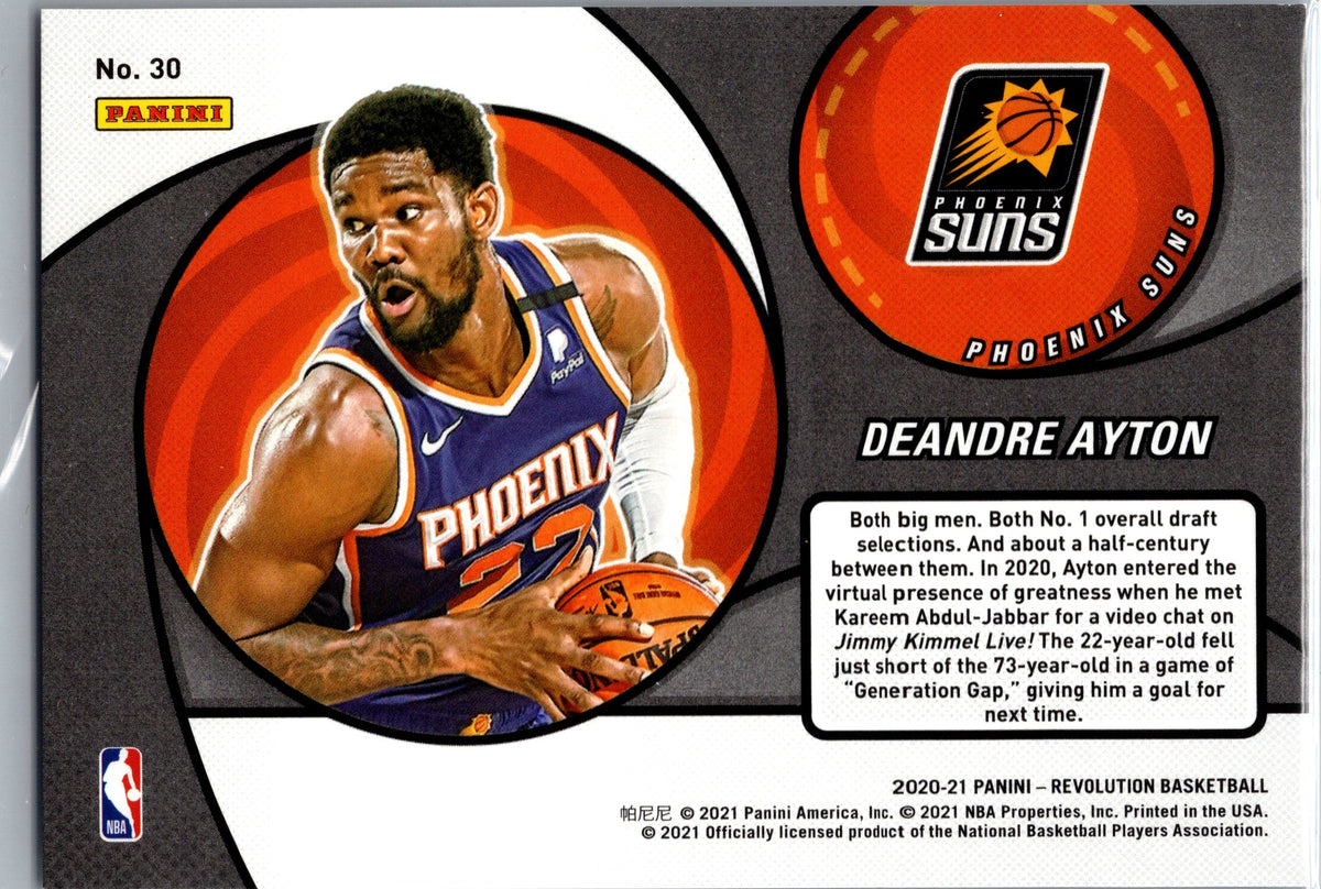 2020-21 Panini Revolution #30 Deandre Ayton Vortex