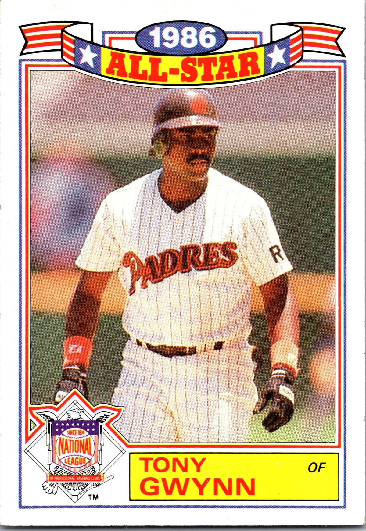 1987 Topps #6 Tony Gwynn Glossy All-Stars