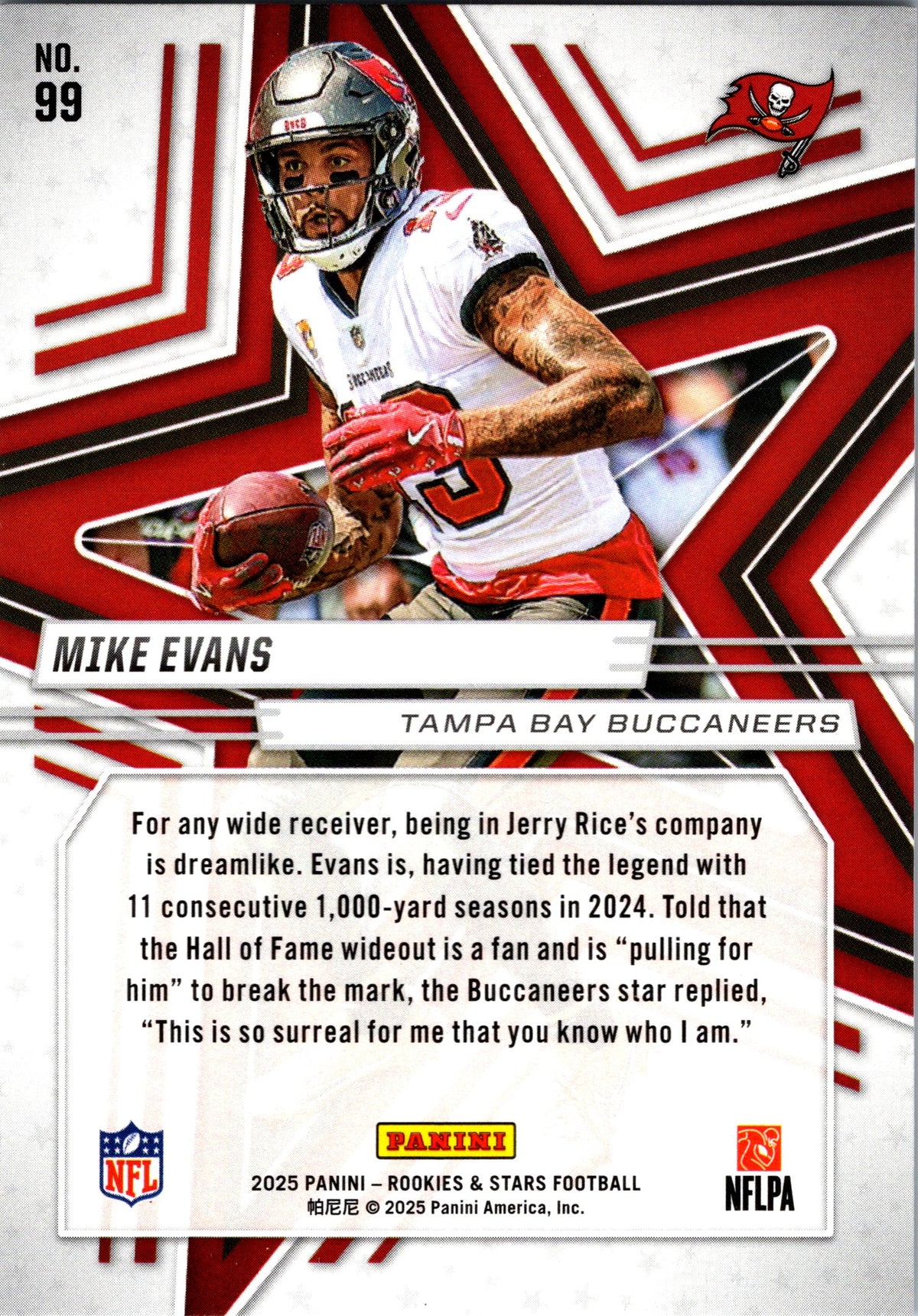 2025 Panini Rookies & Stars #99 Mike Evans