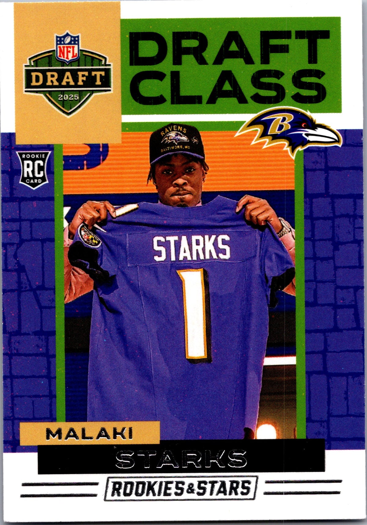 2025 Panini Rookies & Stars #13 Malaki Starks Draft Class