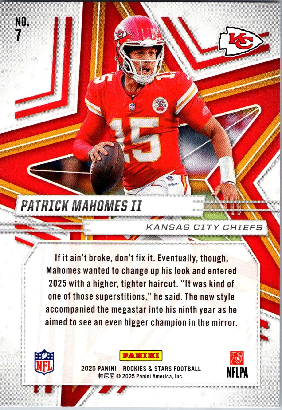 2025 Panini Rookies & Stars #7 Patrick Mahomes II
