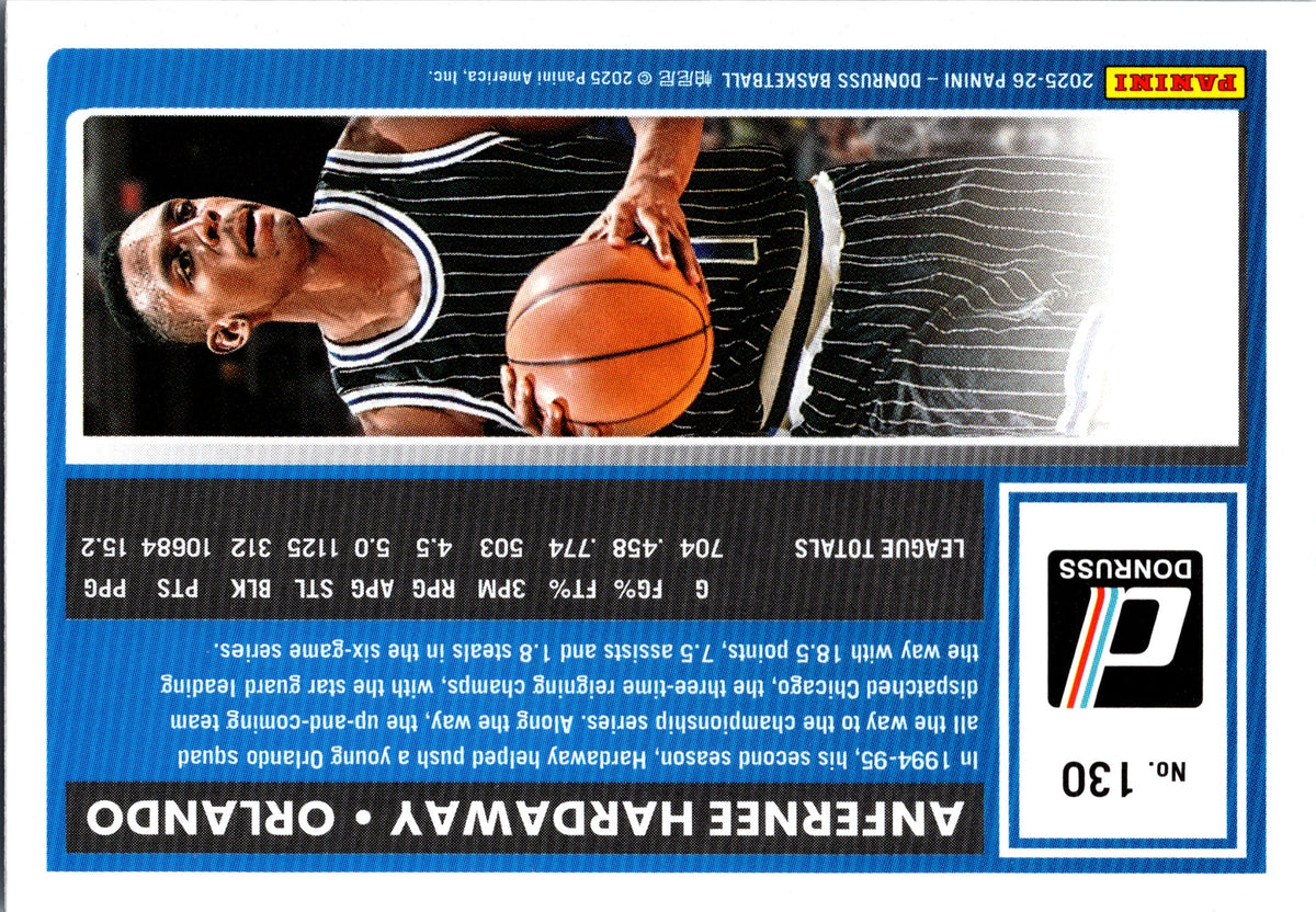 2025-26 Donruss #130 Anfernee Hardaway Optic