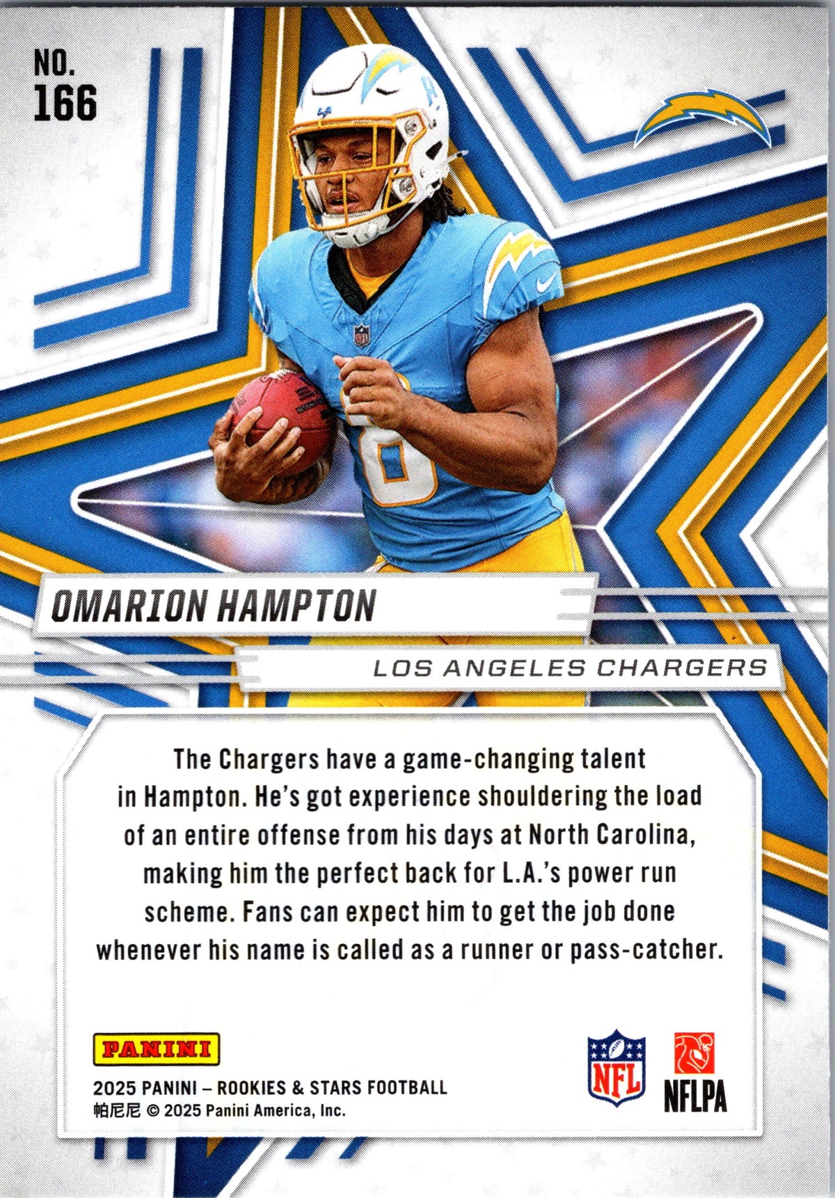 2025 Panini Rookies & Stars #166 Omarion Hampton