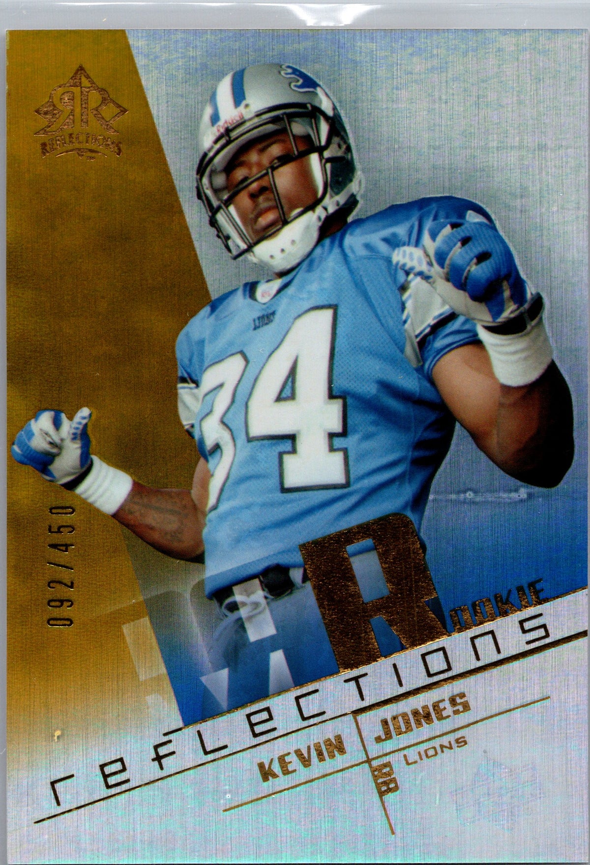 2004 Upper Deck Reflections #136 Kevin Jones #/450