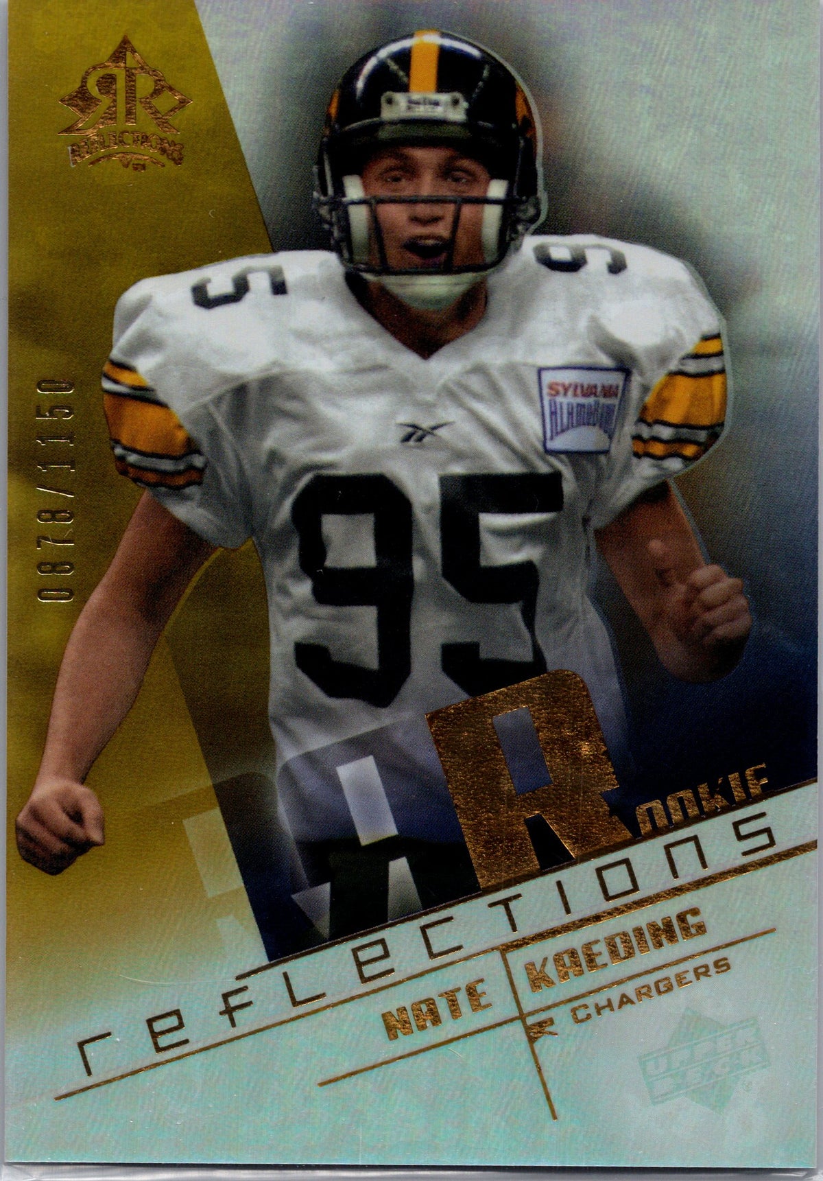2004 Upper Deck Reflections #285 Nate Kaeding #/1150