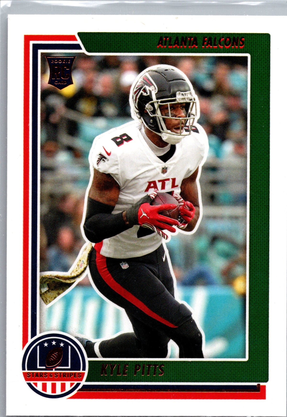 2021 Panini Chronicles #STS-KPI Kyle Pitts Stars and Stripes