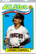 2024 Topps #89ASB-26 Corbin Carroll 1989 Topps Baseball 35th Anniv All-Stars