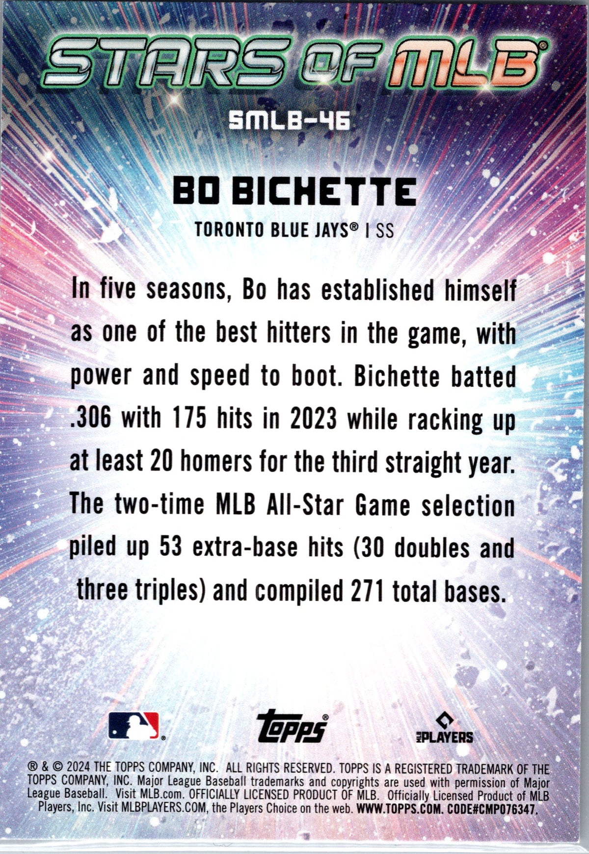 2024 Topps #SMLB-46 Bo Bichette Stars of MLB