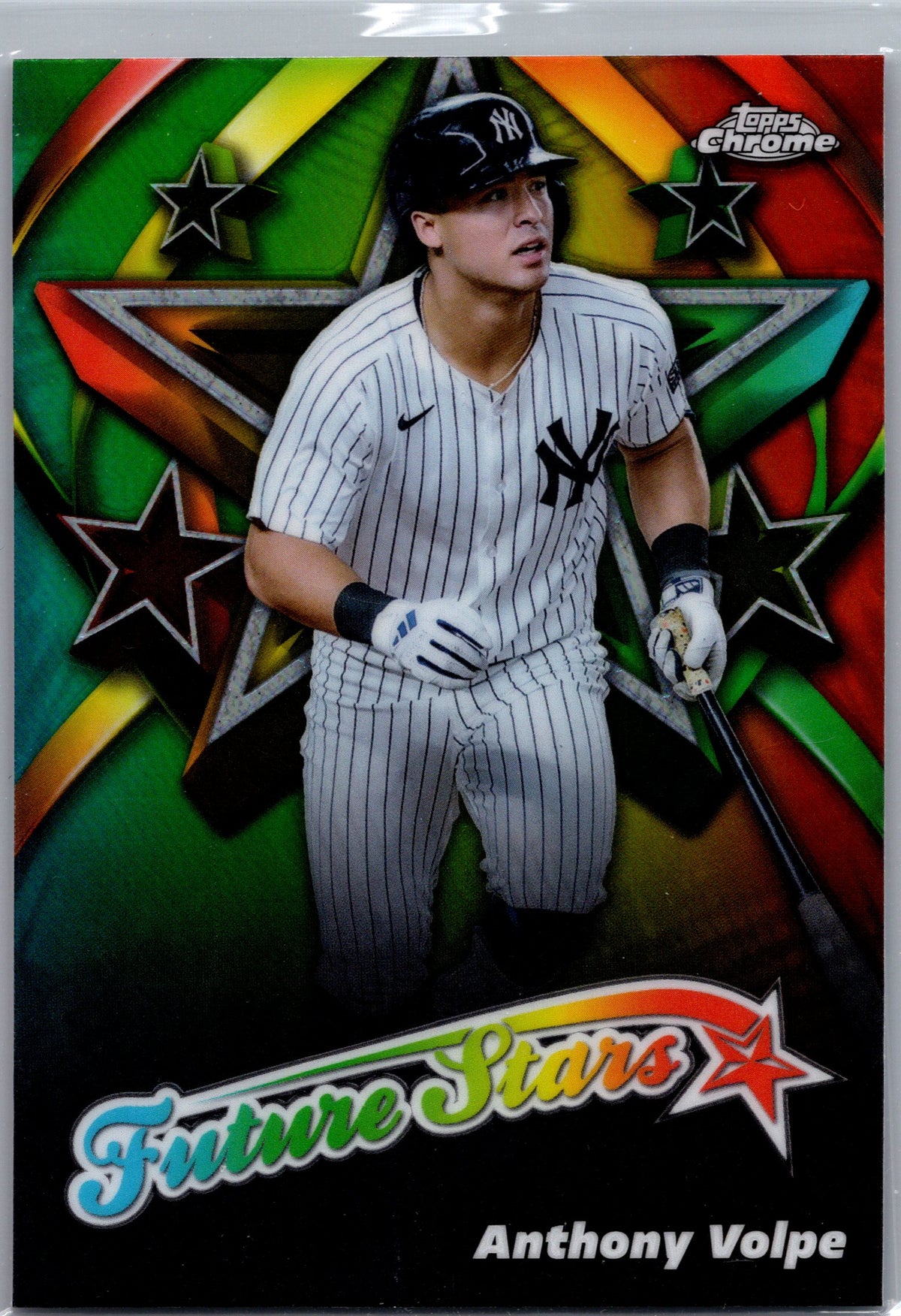 2025 Topps Chrome #FS-15 Anthony Volpe Future Stars