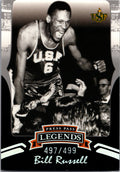 2006-07 Press Pass Legends #S56 Bill Russell Silver #/499